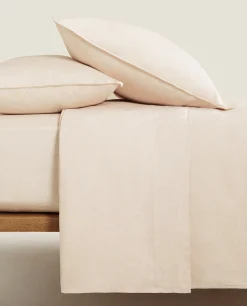 ZARA Home (140 Gsm) Washed Linen Duvet Cover