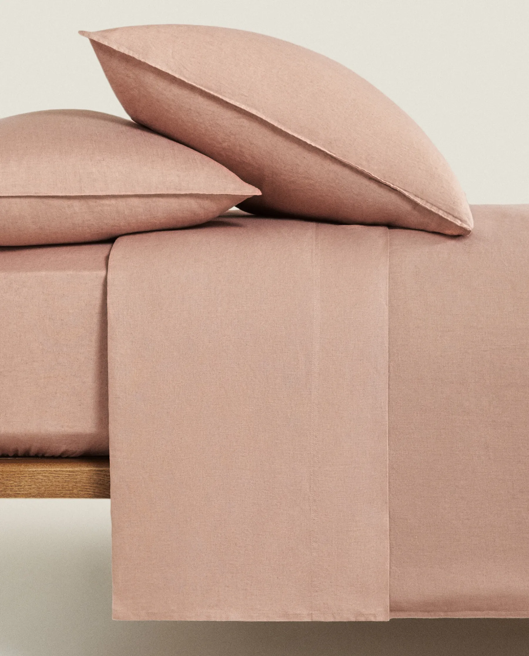 ZARA Home (140 Gsm) Washed Linen Duvet Cover