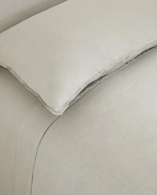 ZARA Home (140 Gsm) Washed Linen Duvet Cover