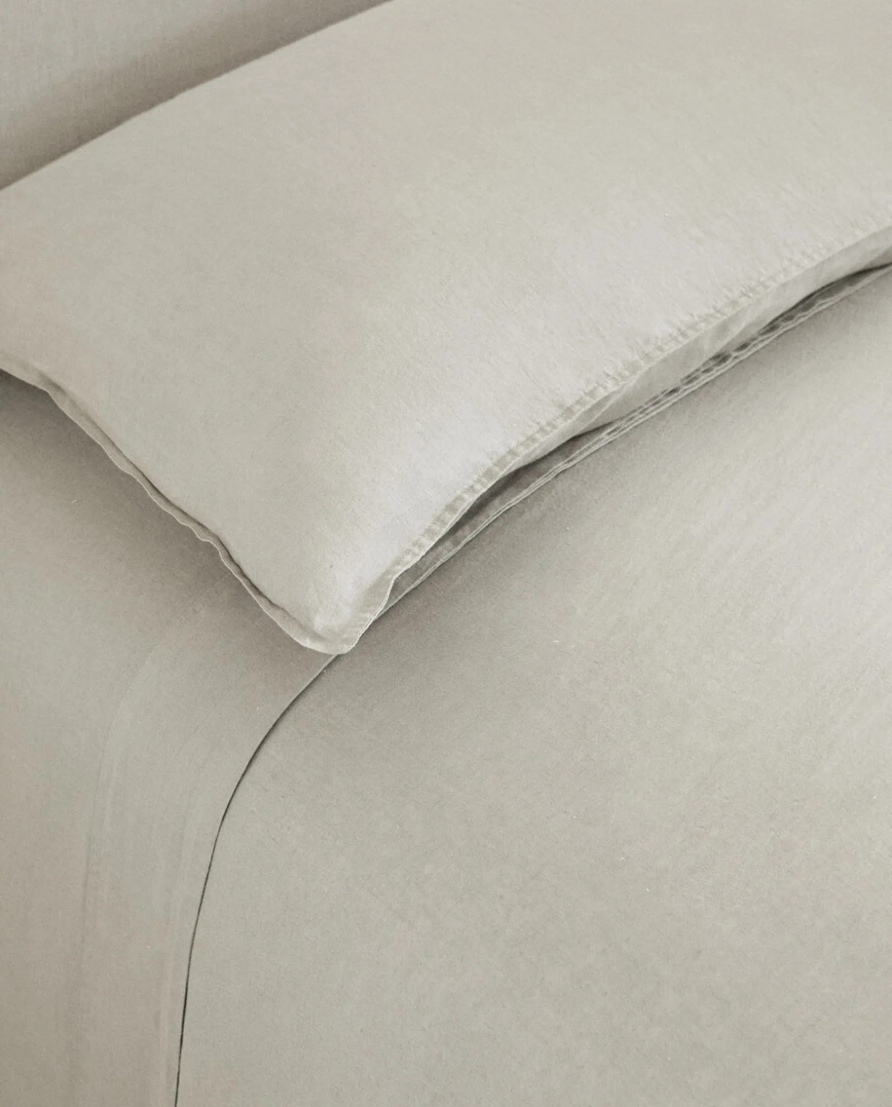 ZARA Home (140 Gsm) Washed Linen Duvet Cover