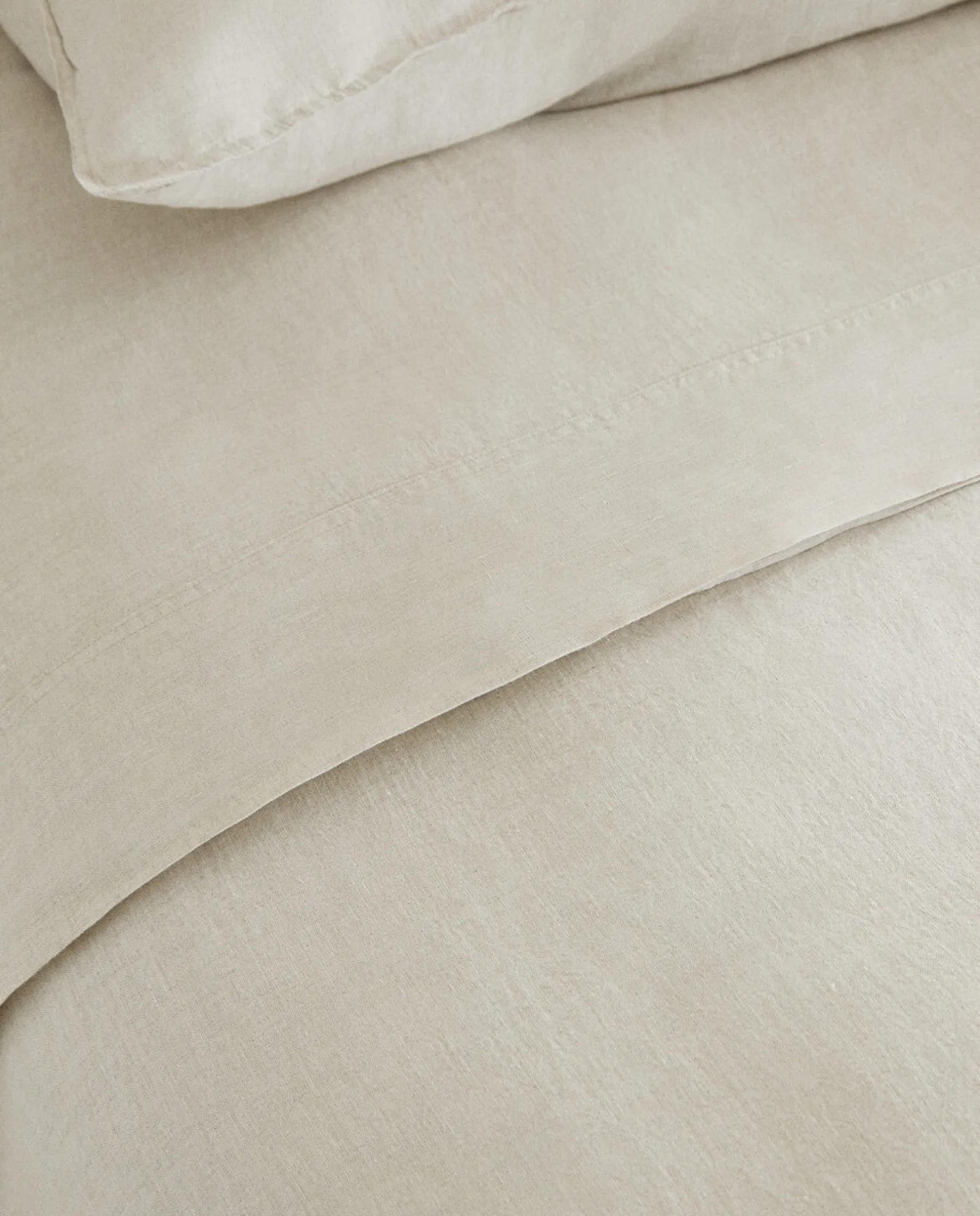 ZARA Home (160 Gsm) Washed Linen Duvet Cover