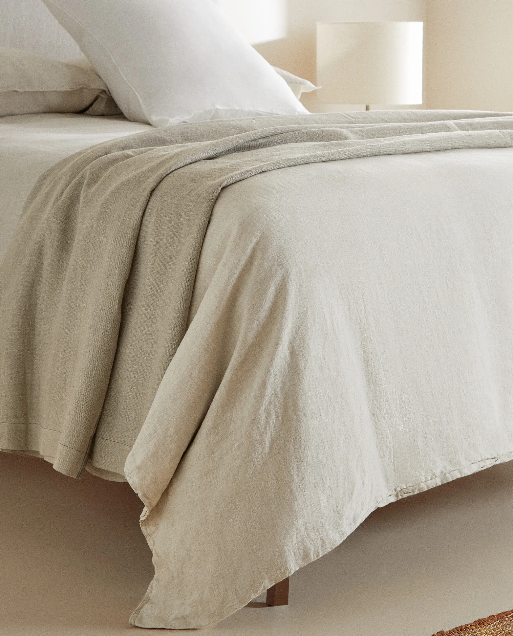 ZARA Home (160 Gsm) Washed Linen Duvet Cover
