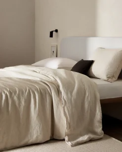 ZARA Home (140 Gsm) Washed Linen Duvet Cover