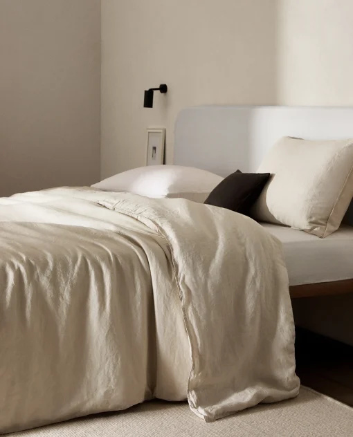 ZARA Home (140 Gsm) Washed Linen Duvet Cover