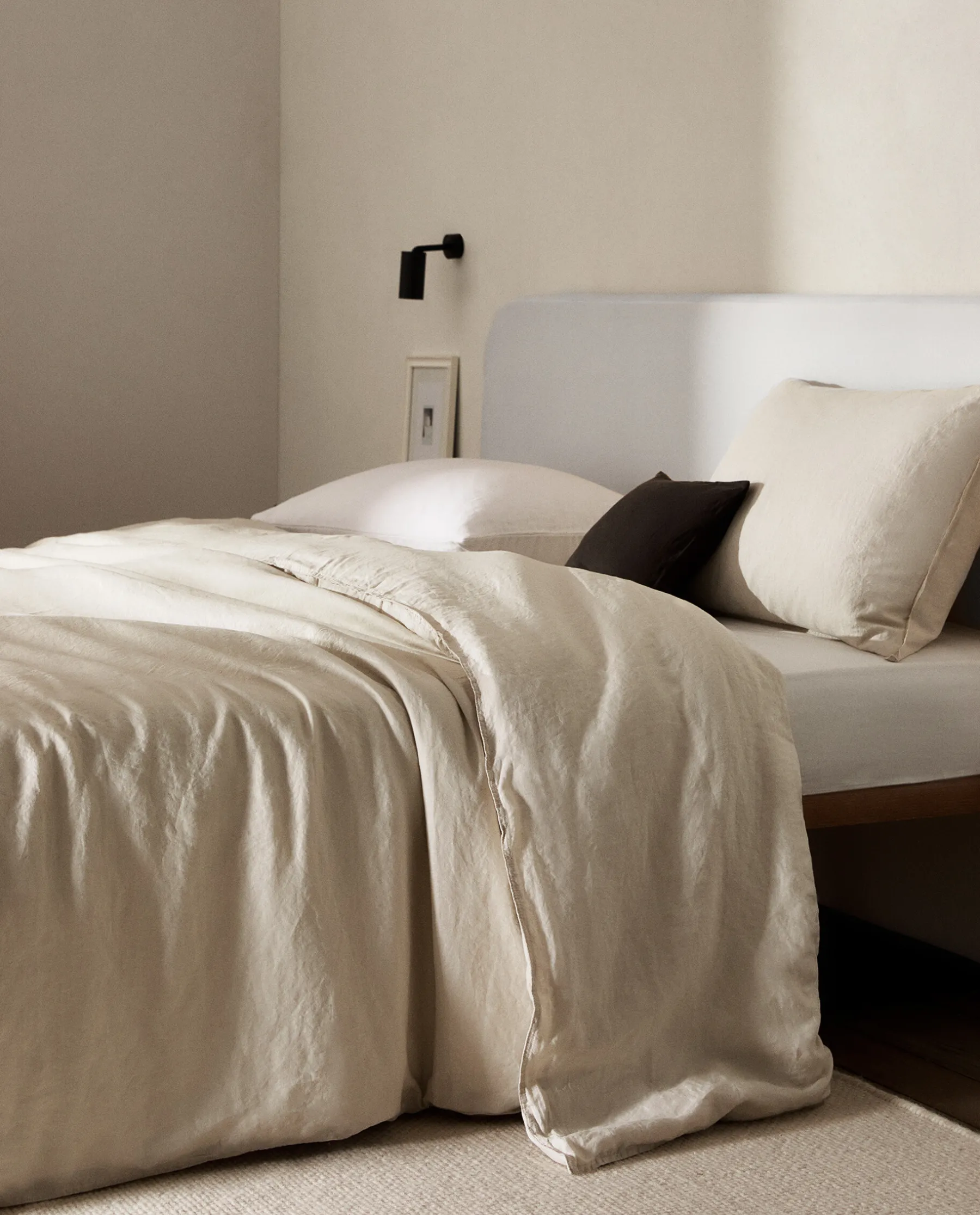 ZARA Home (140 Gsm) Washed Linen Duvet Cover
