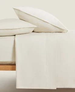 ZARA Home (140 Gsm) Washed Linen Duvet Cover