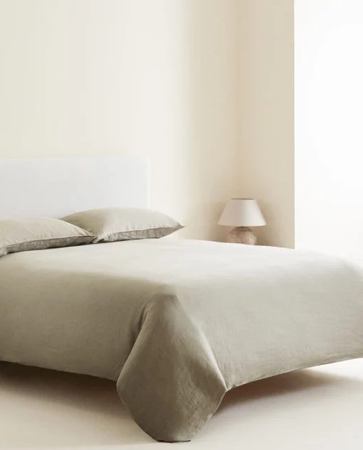 ZARA Home (140 Gsm) Washed Linen Duvet Cover