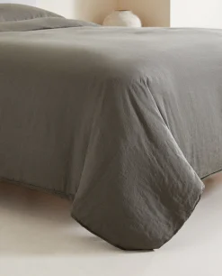 ZARA Home (140 Gsm) Washed Linen Duvet Cover