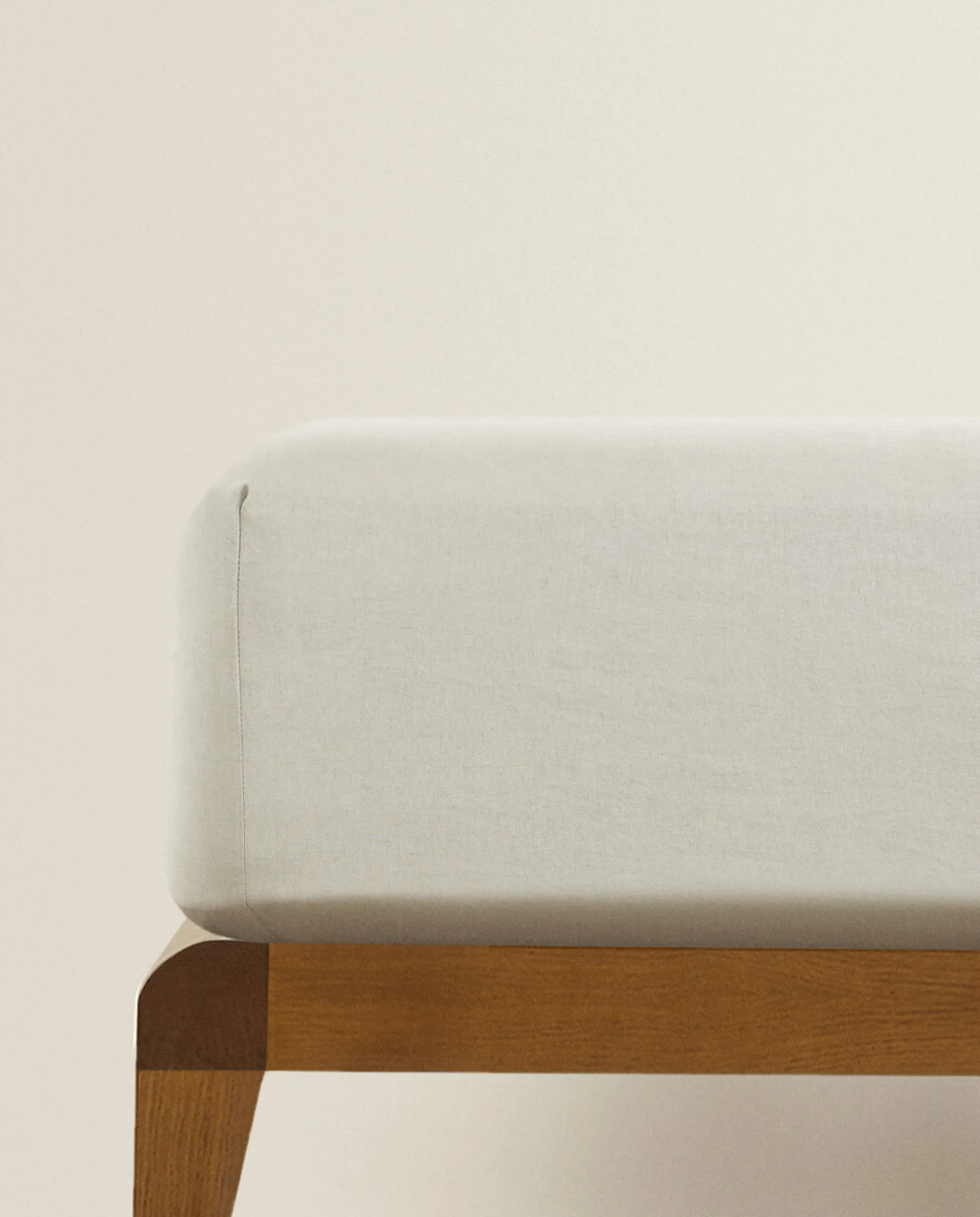 ZARA Home (140 Gsm) Washed Linen Fitted Sheet