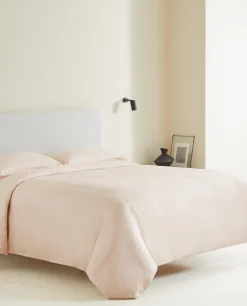 ZARA Home (140 Gsm) Washed Linen Flat Sheet