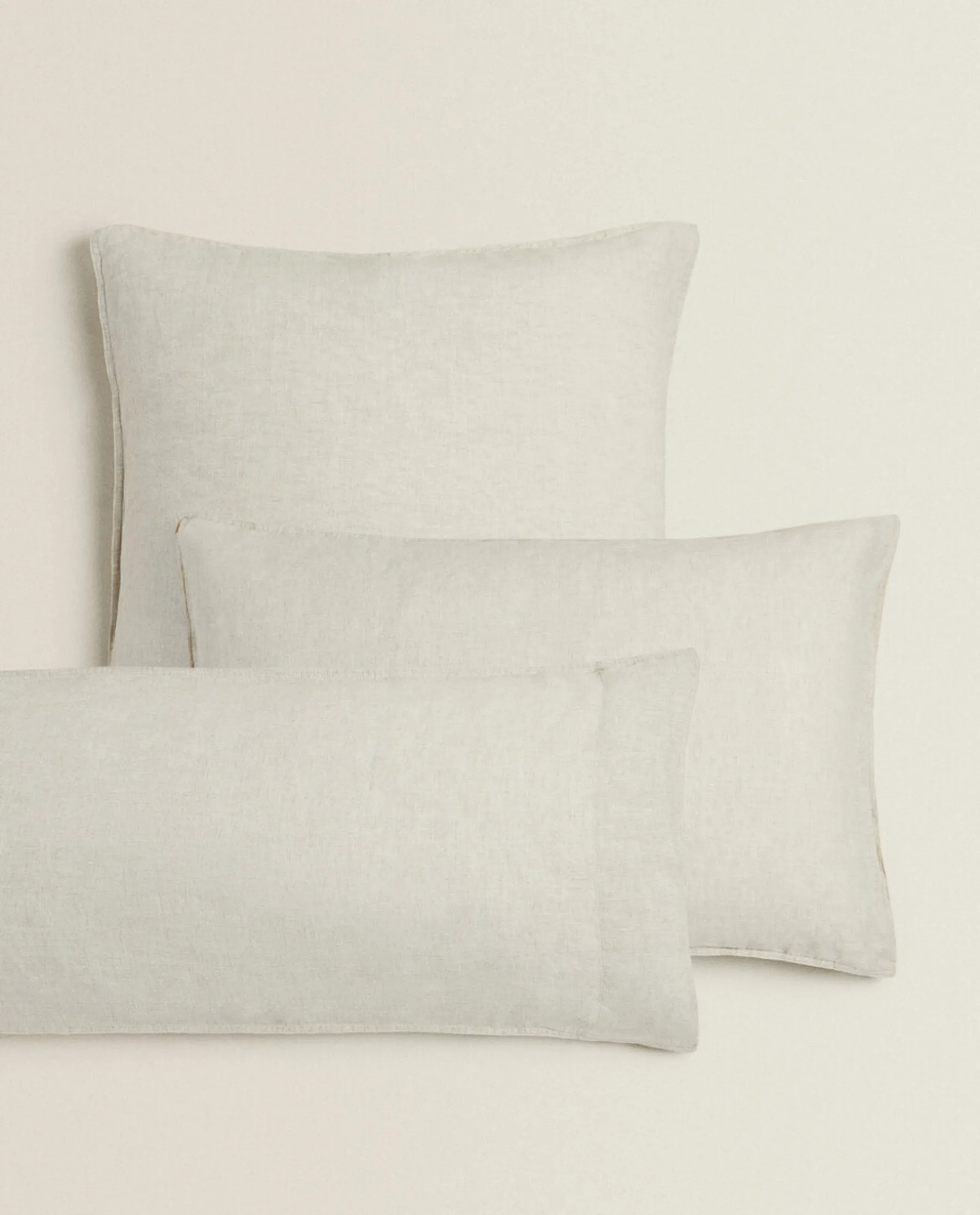 ZARA Home (160 Gsm) Washed Linen Pillowcase