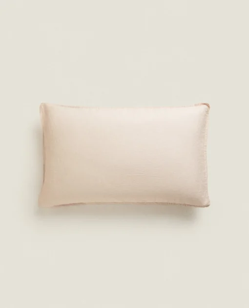 ZARA Home (140 Gsm) Washed Linen Pillowcase
