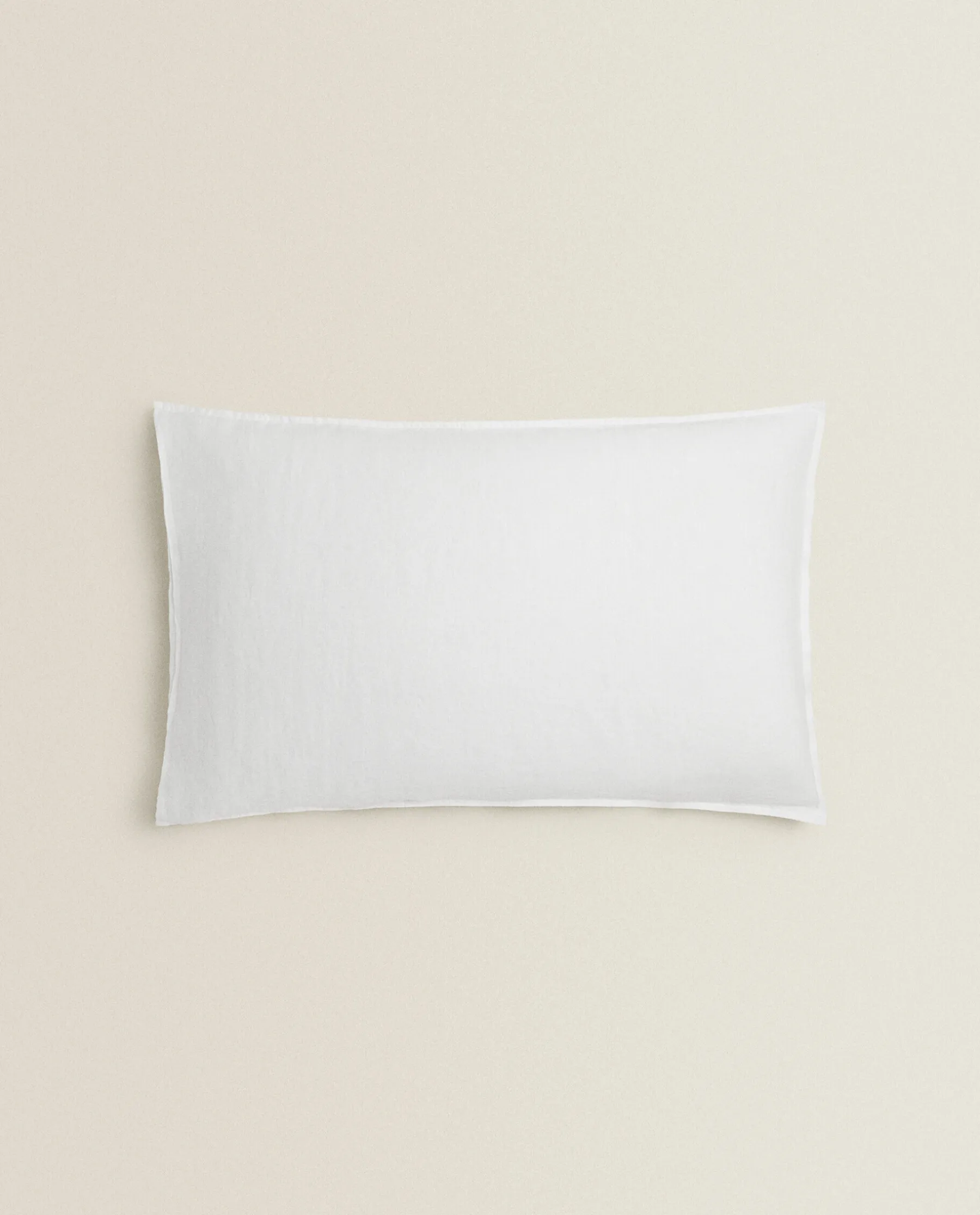 ZARA Home (160 Gsm) Washed Linen Pillowcase