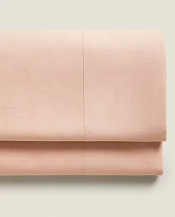 ZARA Home (180 Thread Count) Cotton Percale Flat Sheet