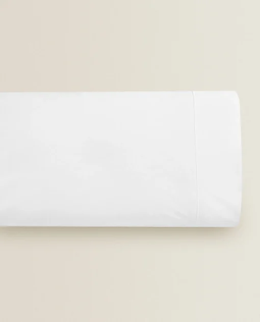 ZARA Home (180 Thread Count) Cotton Percale Pillowcase