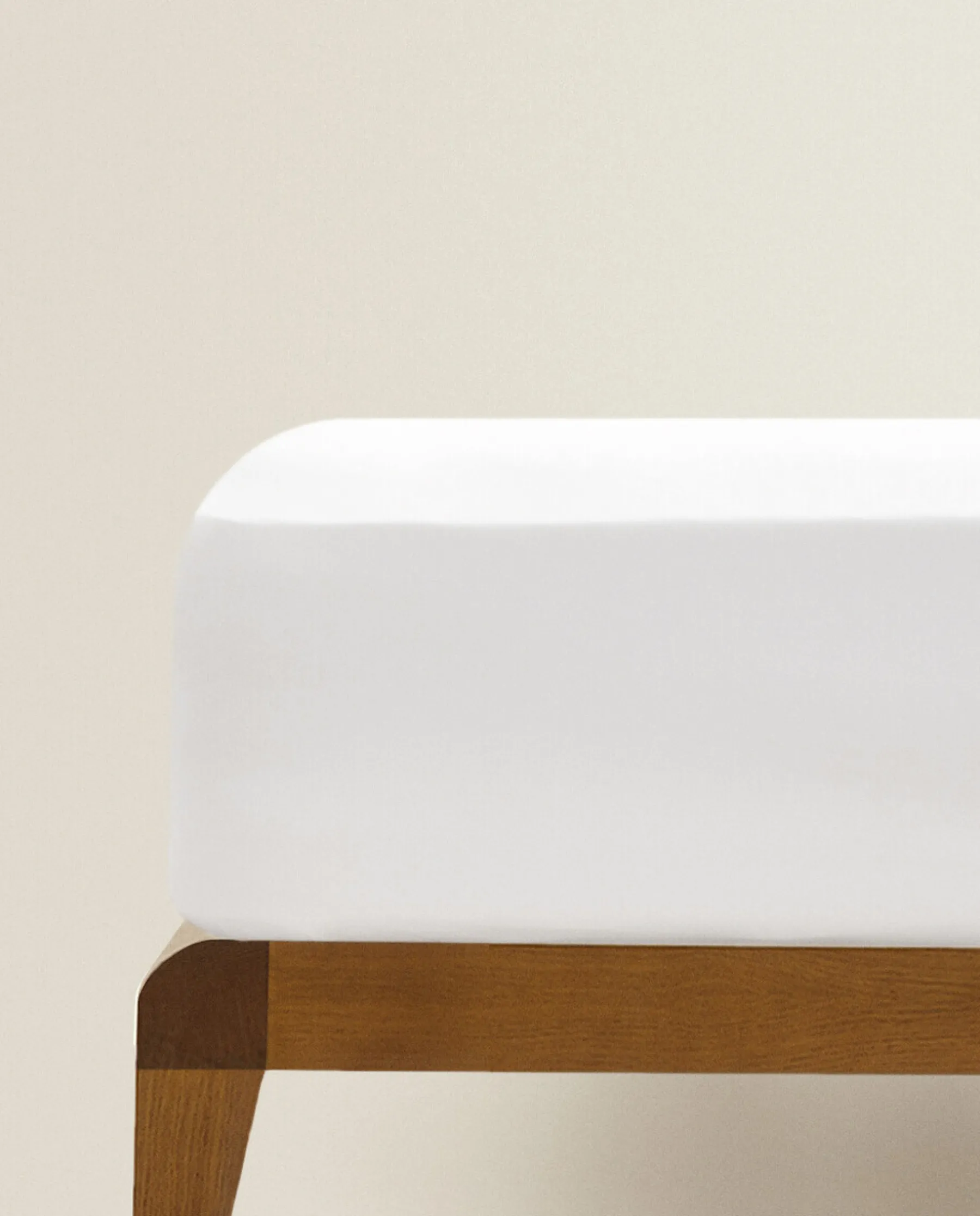 ZARA Home (180 Thread Count) Cotton Percale Fitted Sheet