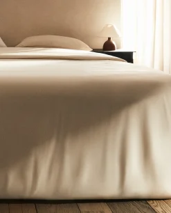 ZARA Home (180 Thread Count) Cotton Percale Duvet Cover