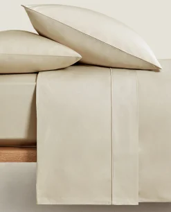 ZARA Home (300 Thread Count) Cotton Percale Duvet Cover