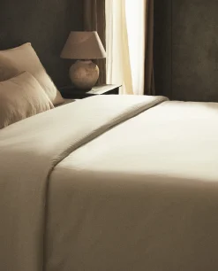 ZARA Home (300 Thread Count) Cotton Percale Duvet Cover