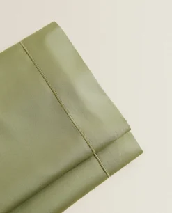 ZARA Home (300 Thread Count) Cotton Sateen Flat Sheet