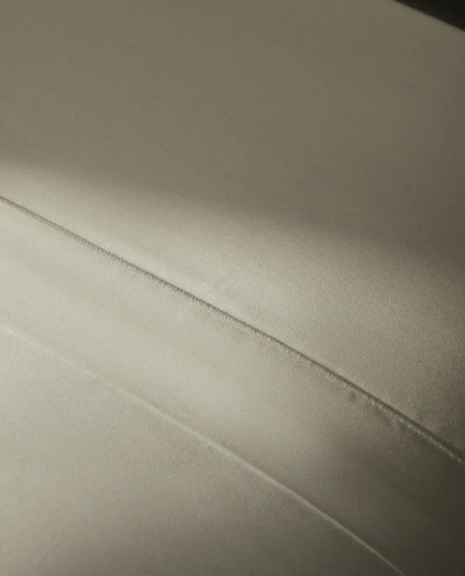 ZARA Home (300 Thread Count) Cotton Sateen Flat Sheet