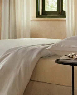 ZARA Home (300 Thread Count) Duvet Cover With Double Topstitching