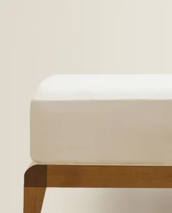 ZARA Home (300 Thread Count) Percale Fitted Sheet
