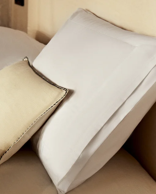 ZARA Home (300 Thread Count) Pillowcase With Double Topstitching