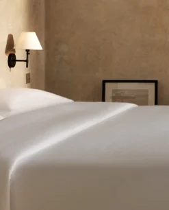 ZARA Home (500 Thread Count) Sateen Duvet Cover With Double Hemstitching