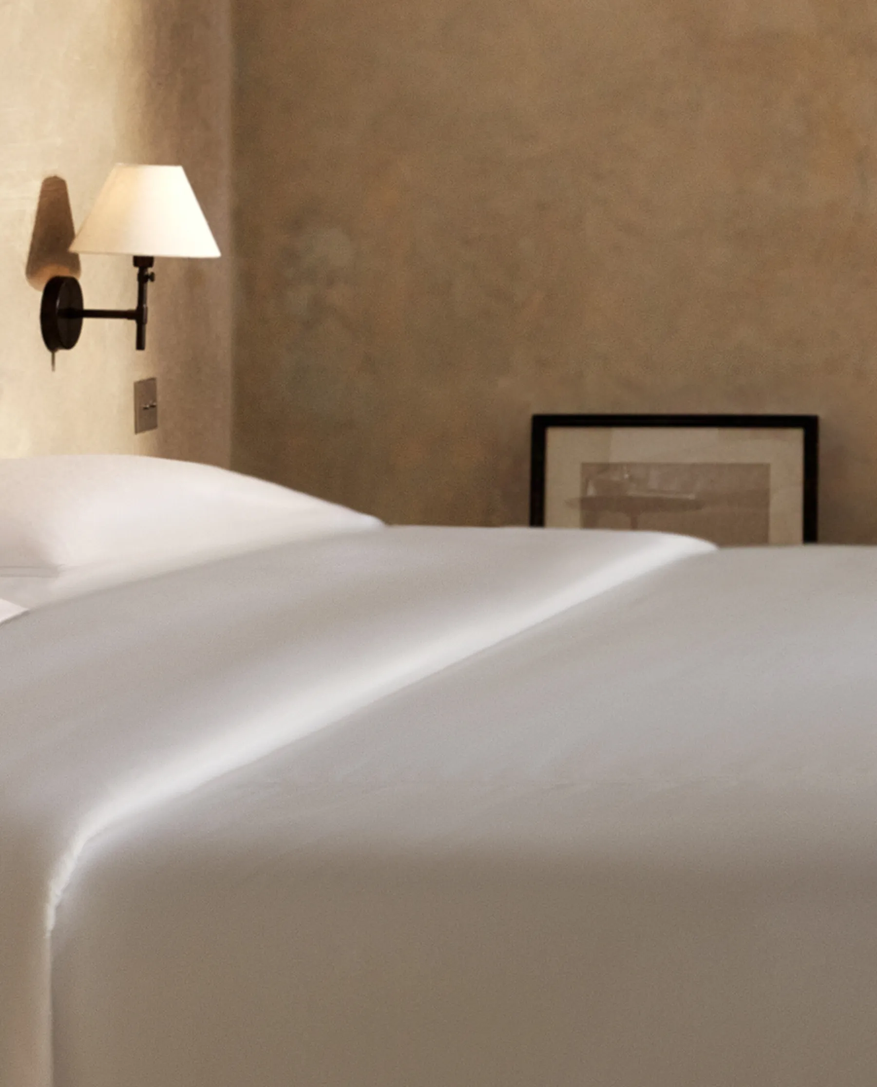 ZARA Home (500 Thread Count) Sateen Duvet Cover With Double Hemstitching