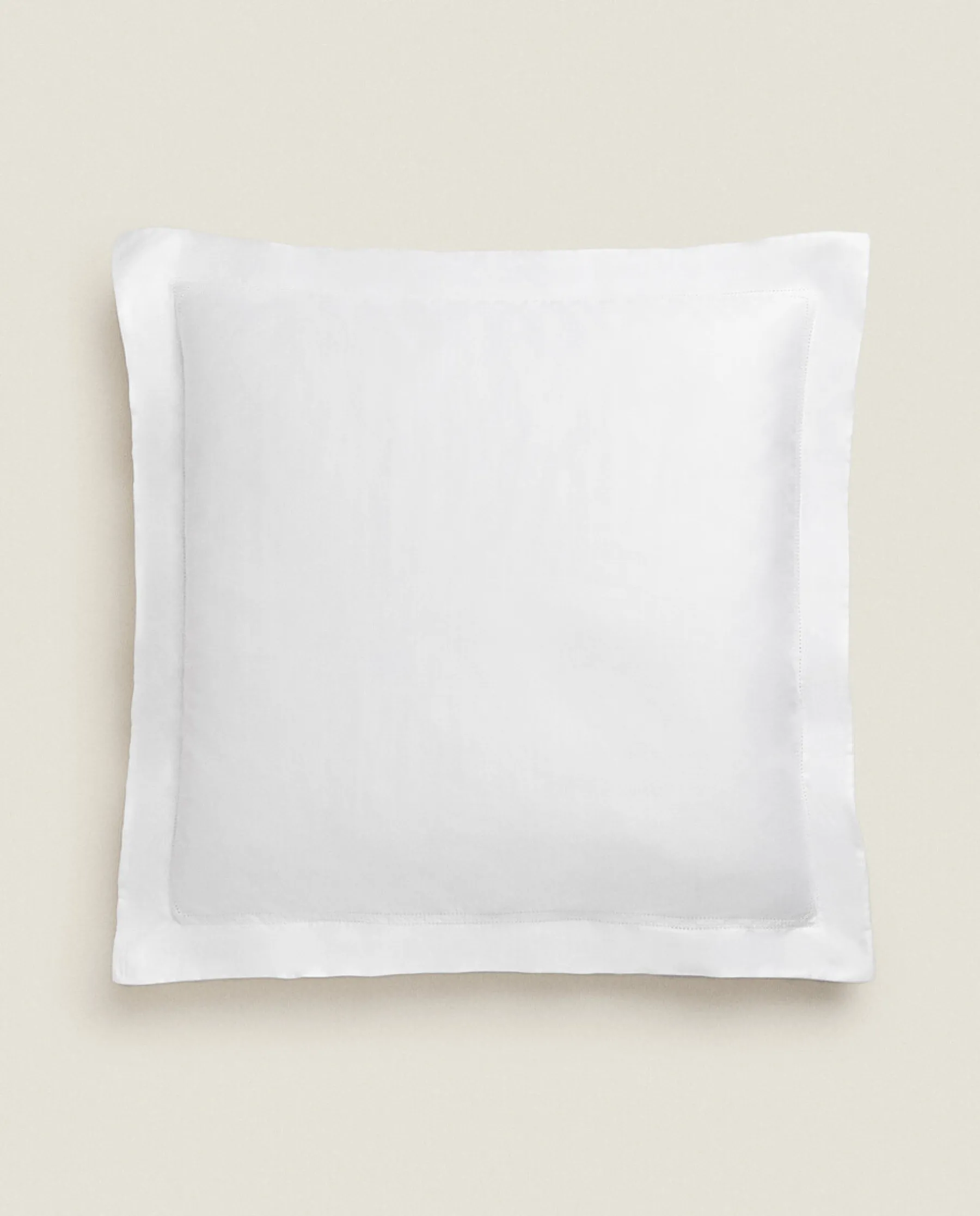 ZARA Home (500 Thread Count) Sateen Pillowcase With Double Hemstitching
