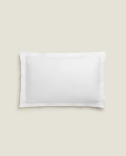 ZARA Home (500 Thread Count) Sateen Pillowcase With Double Hemstitching