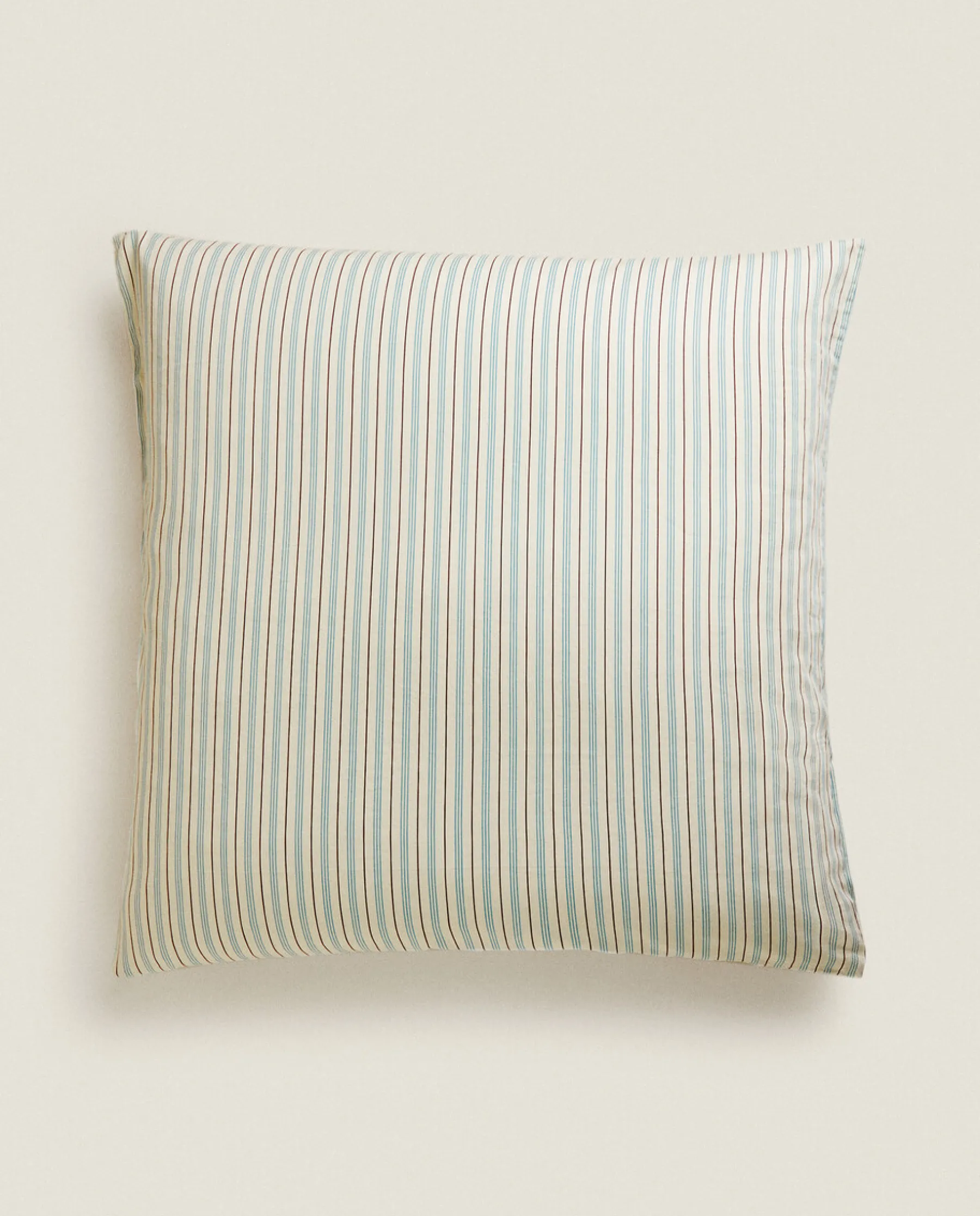 ZARA Home (300 Thread Count) Striped Washed Sateen Pillowcase