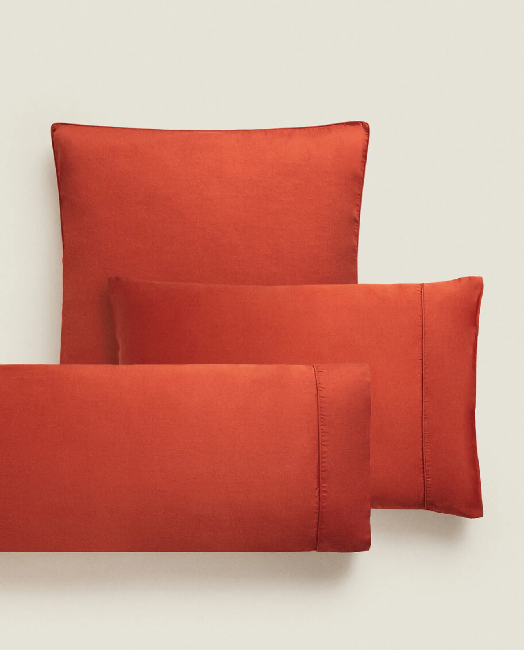 ZARA Home (300 Thread Count) Washed Sateen Pillowcase