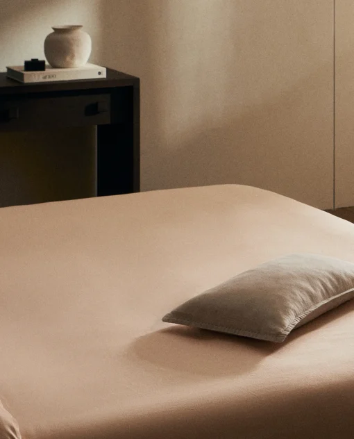 ZARA Home (300 Thread Count) Washed Sateen Duvet Cover