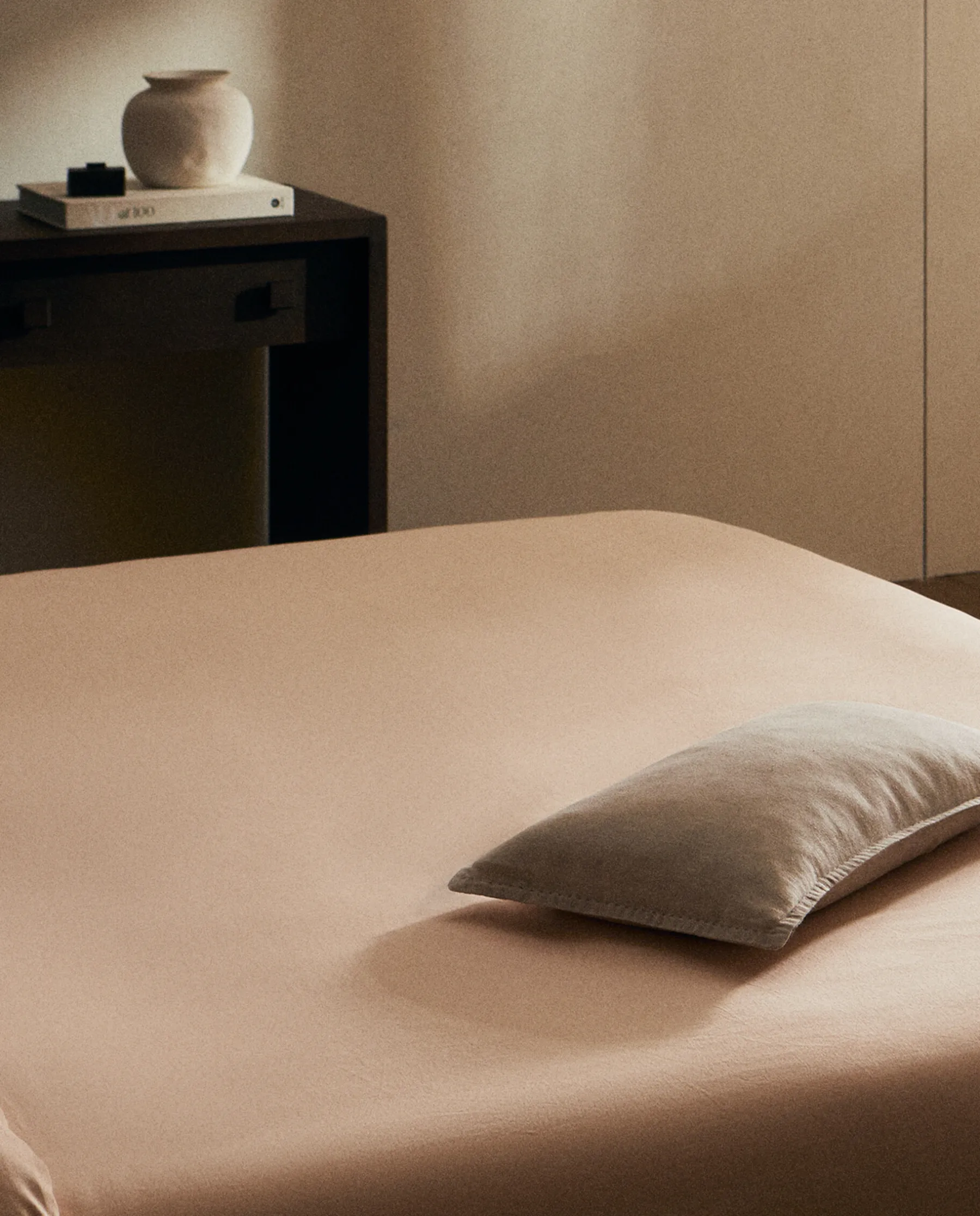 ZARA Home (300 Thread Count) Washed Sateen Duvet Cover