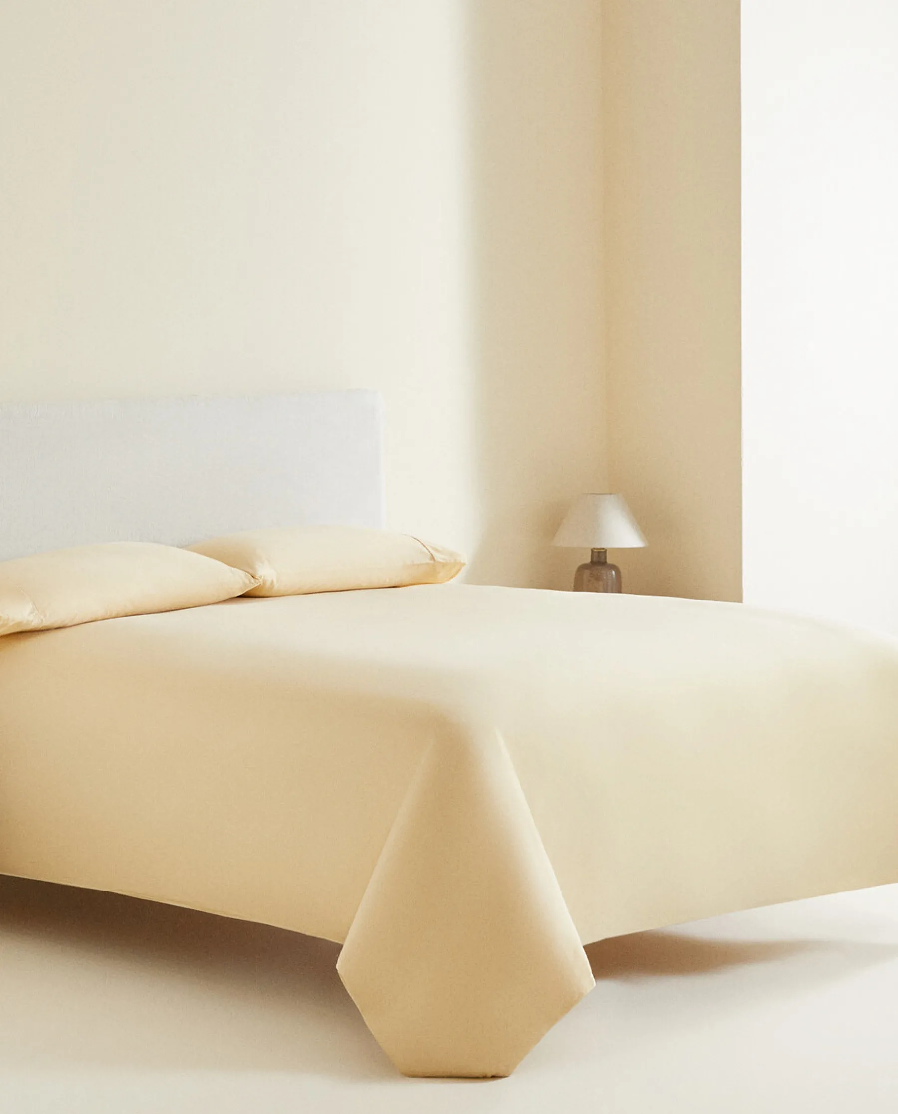 ZARA Home (300 Thread Count) Washed Sateen Fitted Sheet