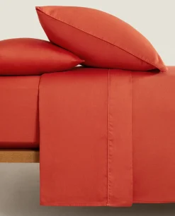 ZARA Home (300 Thread Count) Washed Sateen Duvet Cover