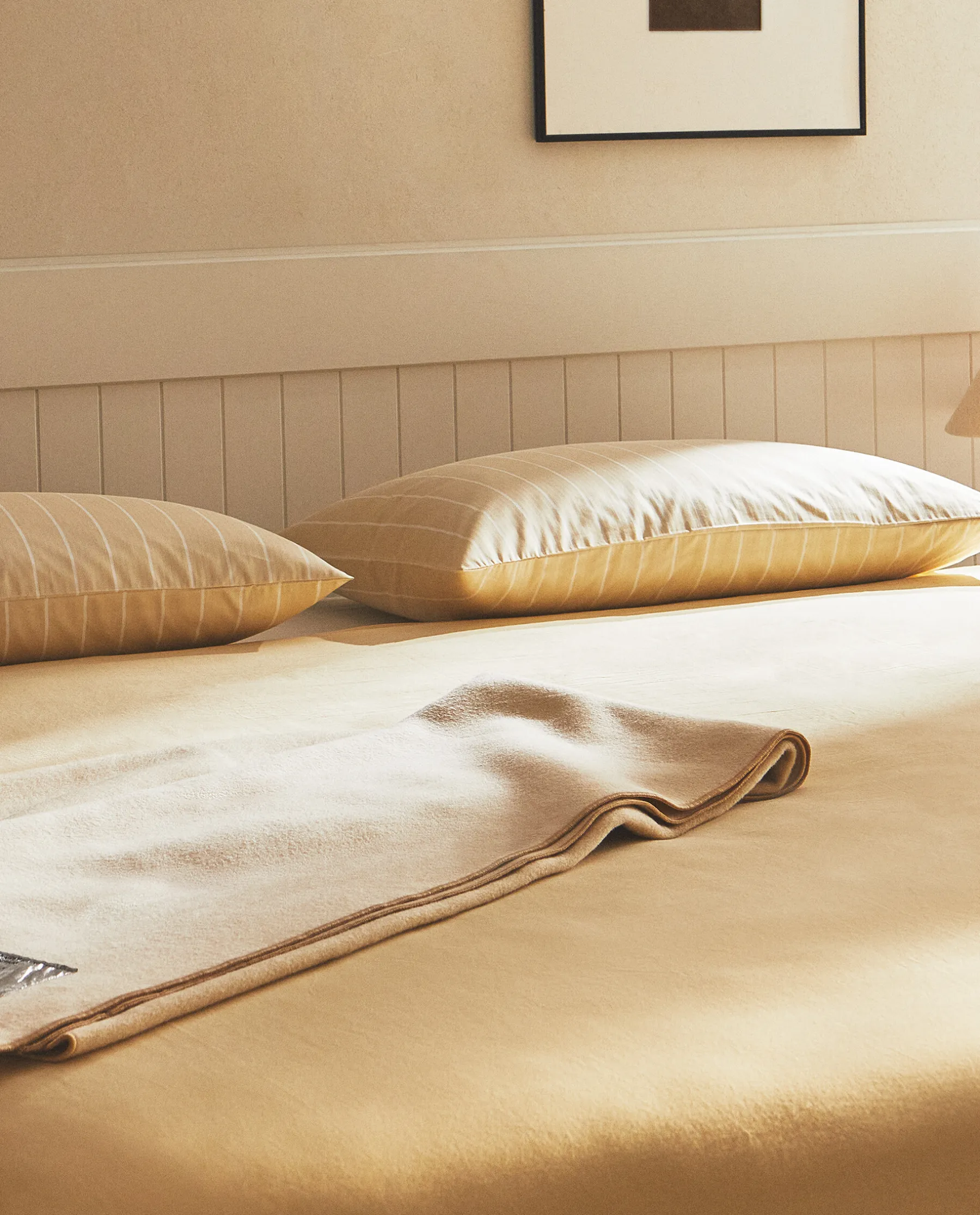 ZARA Home (300 Thread Count) Washed Sateen Duvet Cover