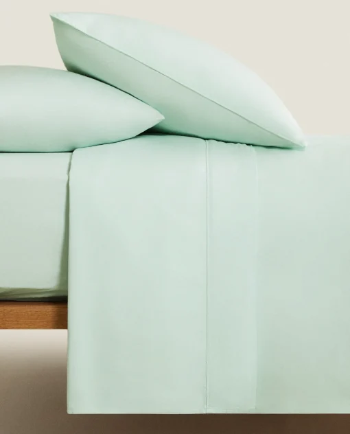 ZARA Home (300 Thread Count) Washed Sateen Duvet Cover