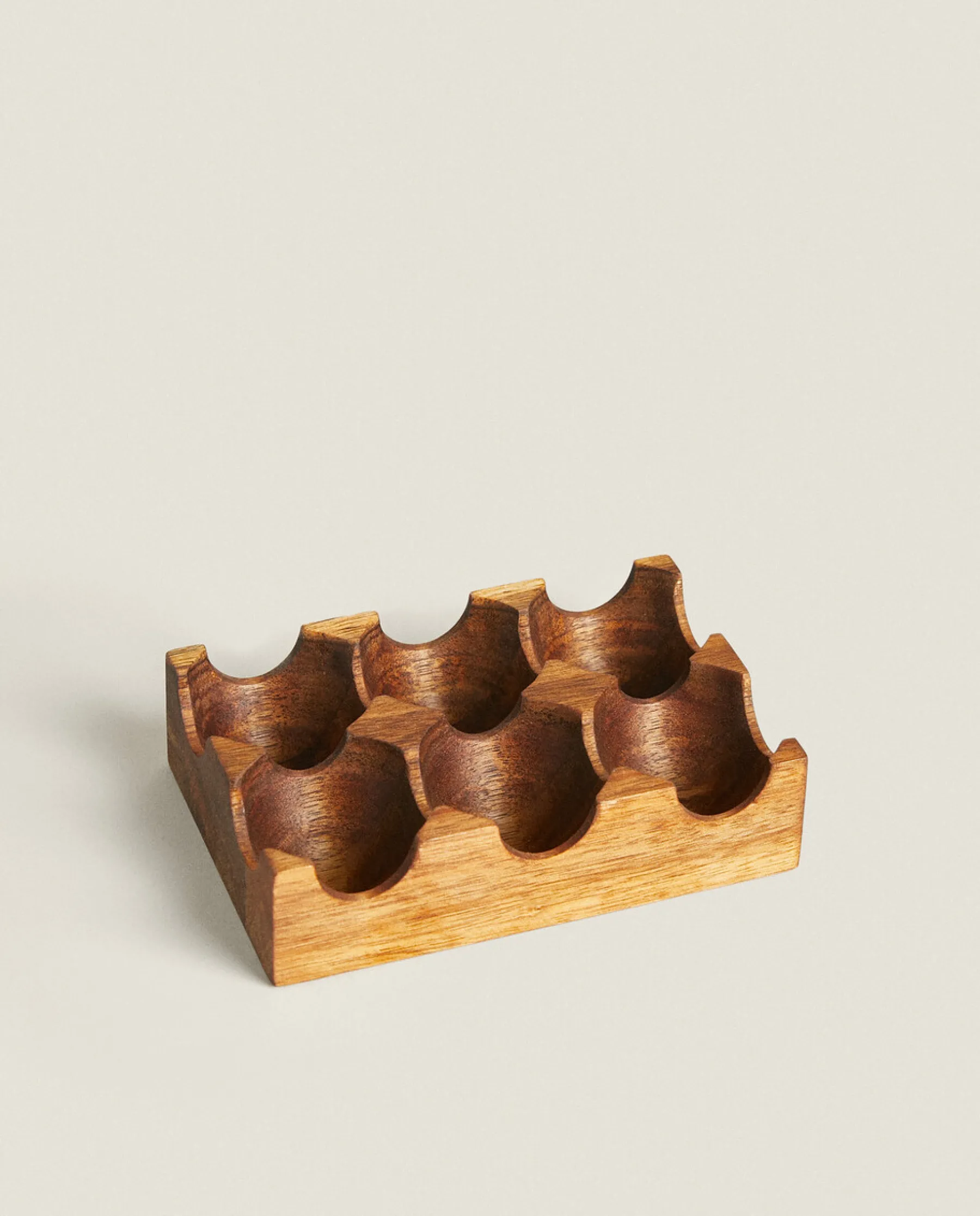 ZARA Home Acacia Wood Egg Carton