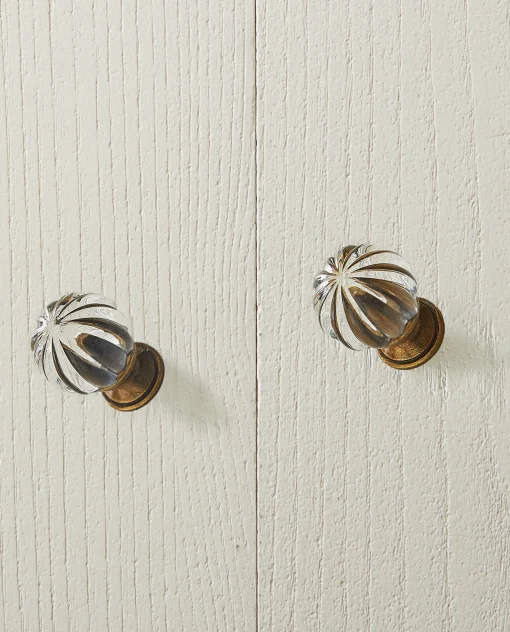 ZARA Home Acrylic Door Knob (Pack Of 2)