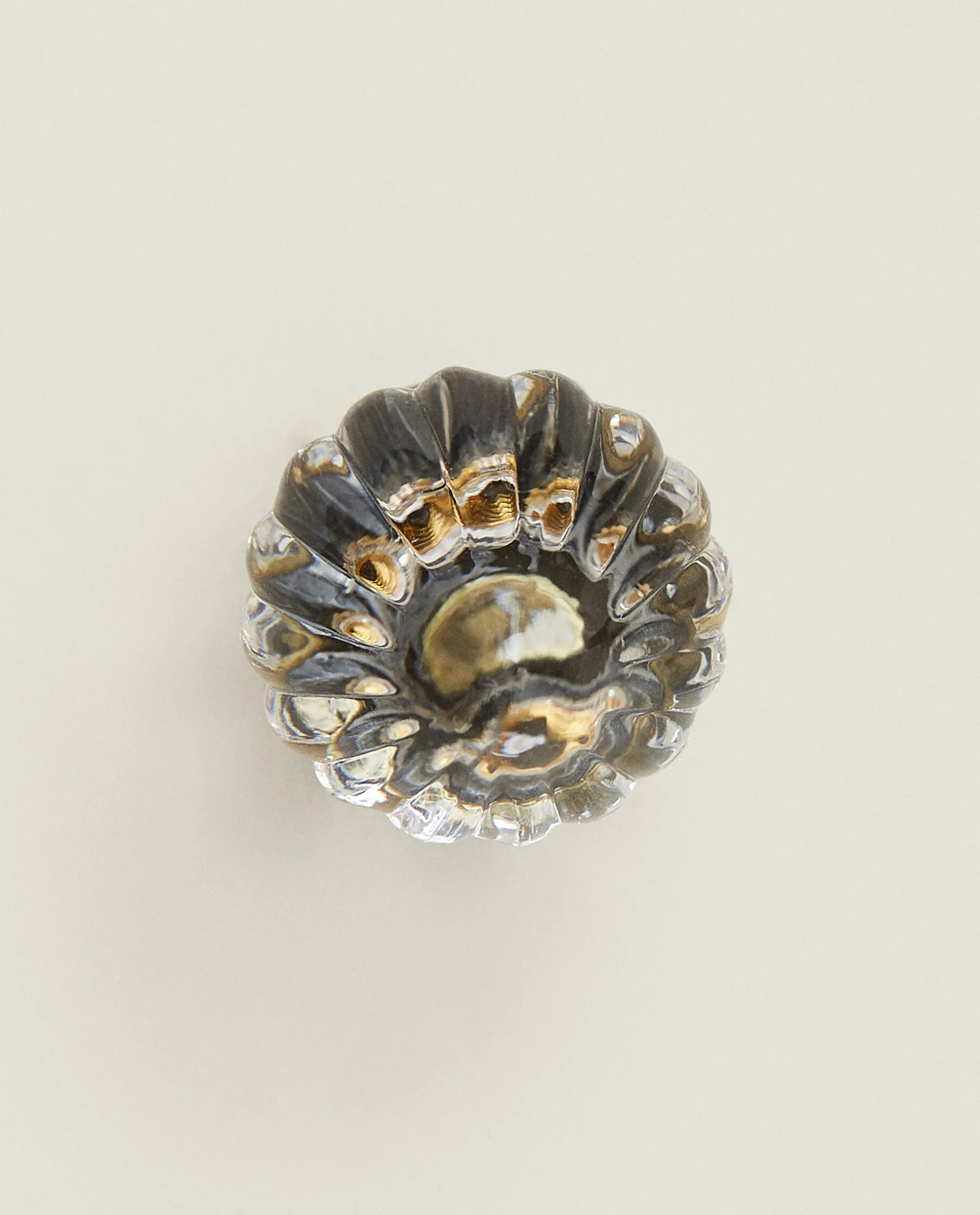 ZARA Home Acrylic Flower Door Knob (Pack Of 2)