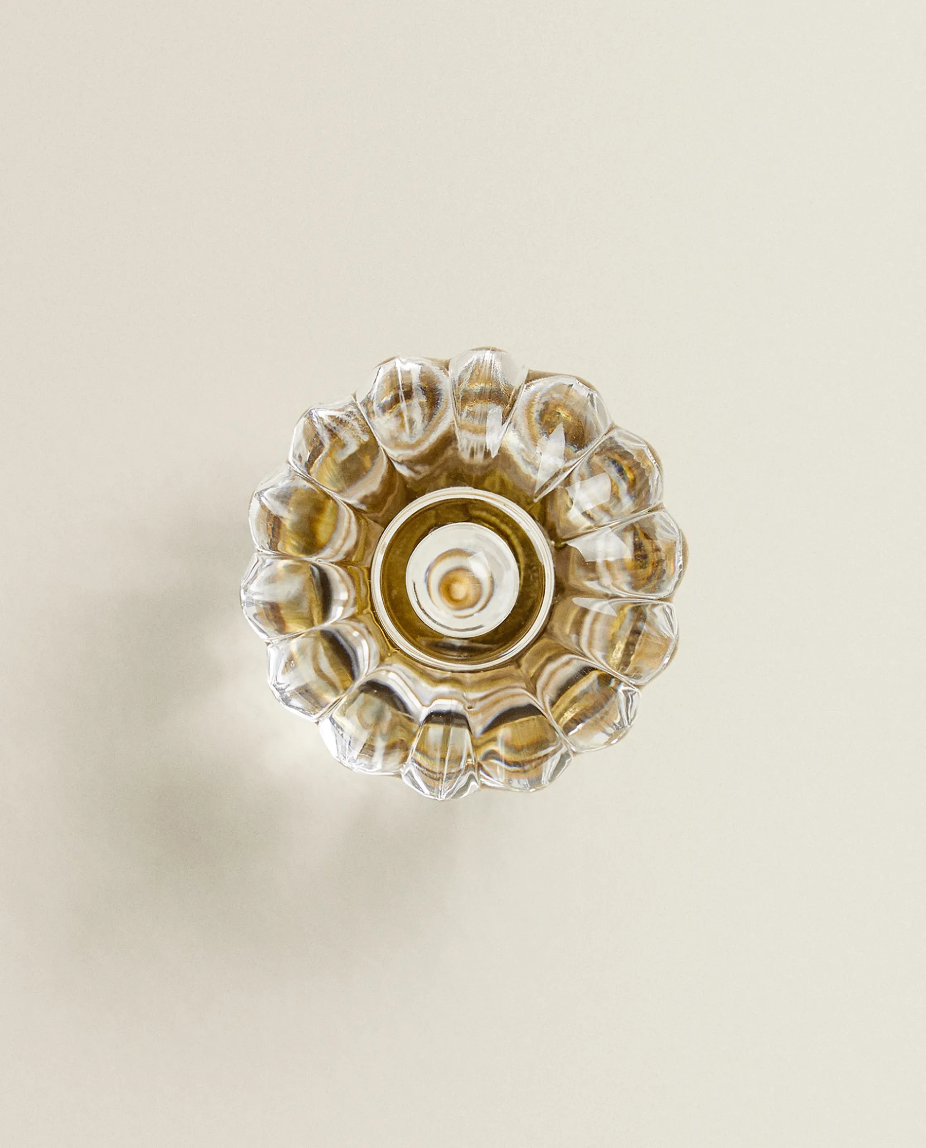 ZARA Home Acrylic Flower Door Knob (Pack Of 2)