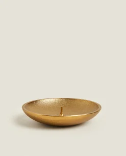 ZARA Home Aged Finish Tealight Holder