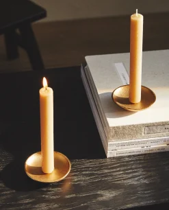 ZARA Home Aged Finish Tealight Holder