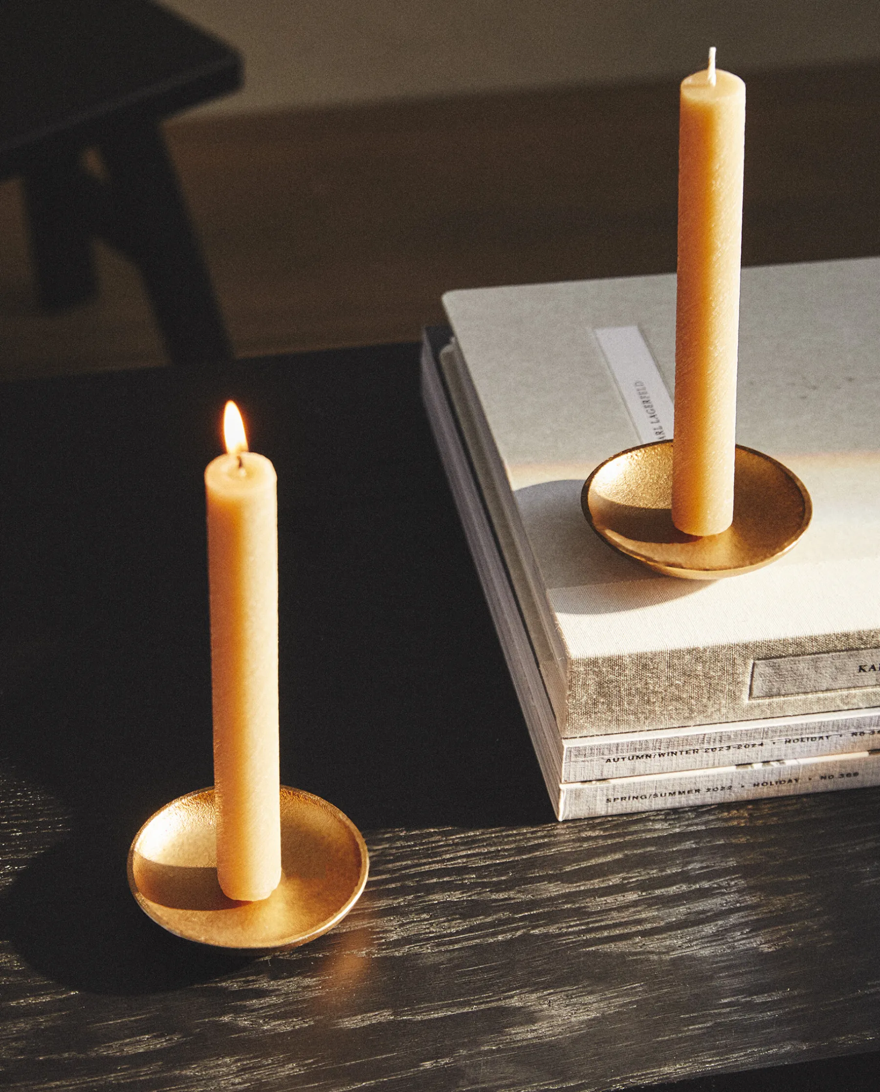 ZARA Home Aged Finish Tealight Holder