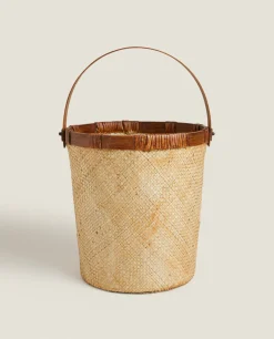ZARA Home Basket With Handle