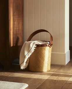 ZARA Home Basket With Handle