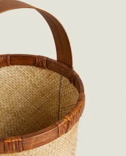 ZARA Home Basket With Handle